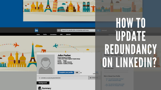 How to update redundancy on LinkedIn?